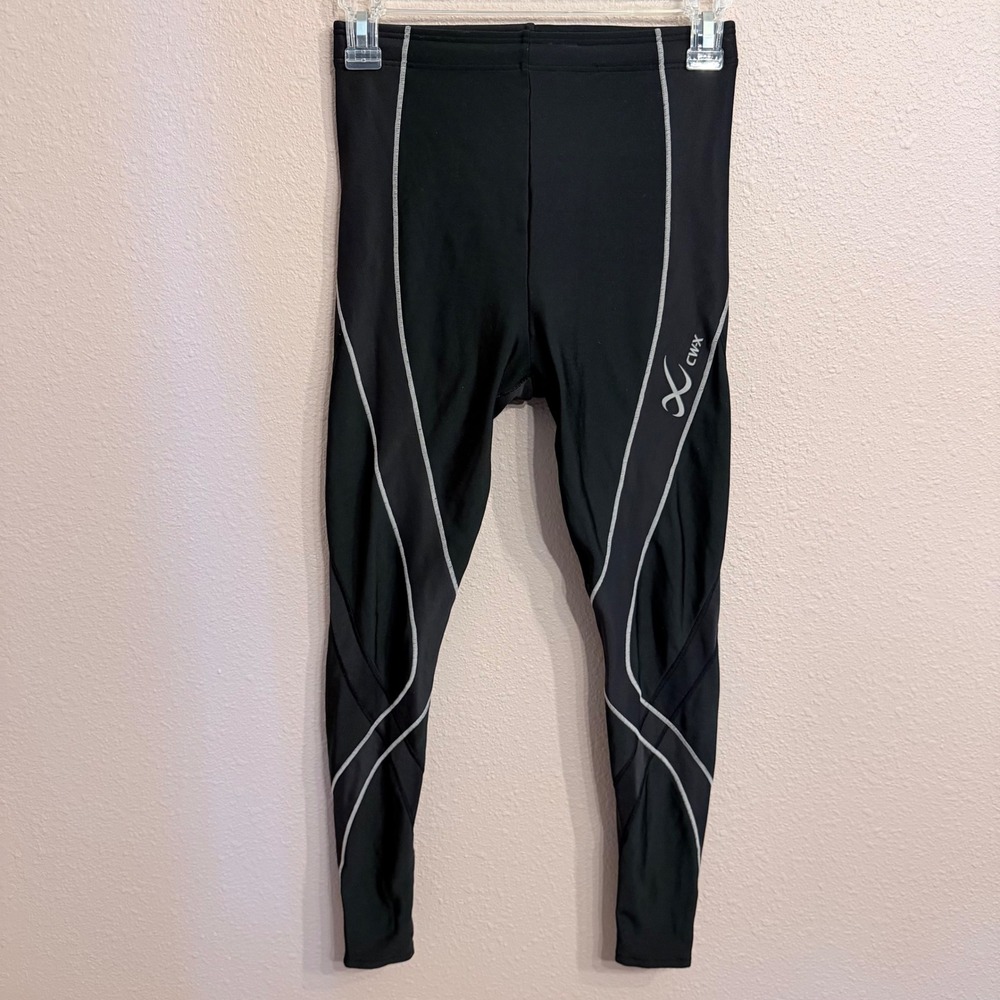 CW-X Stabilyx Compression Tights Womens Medium Black Joint Support Leggings